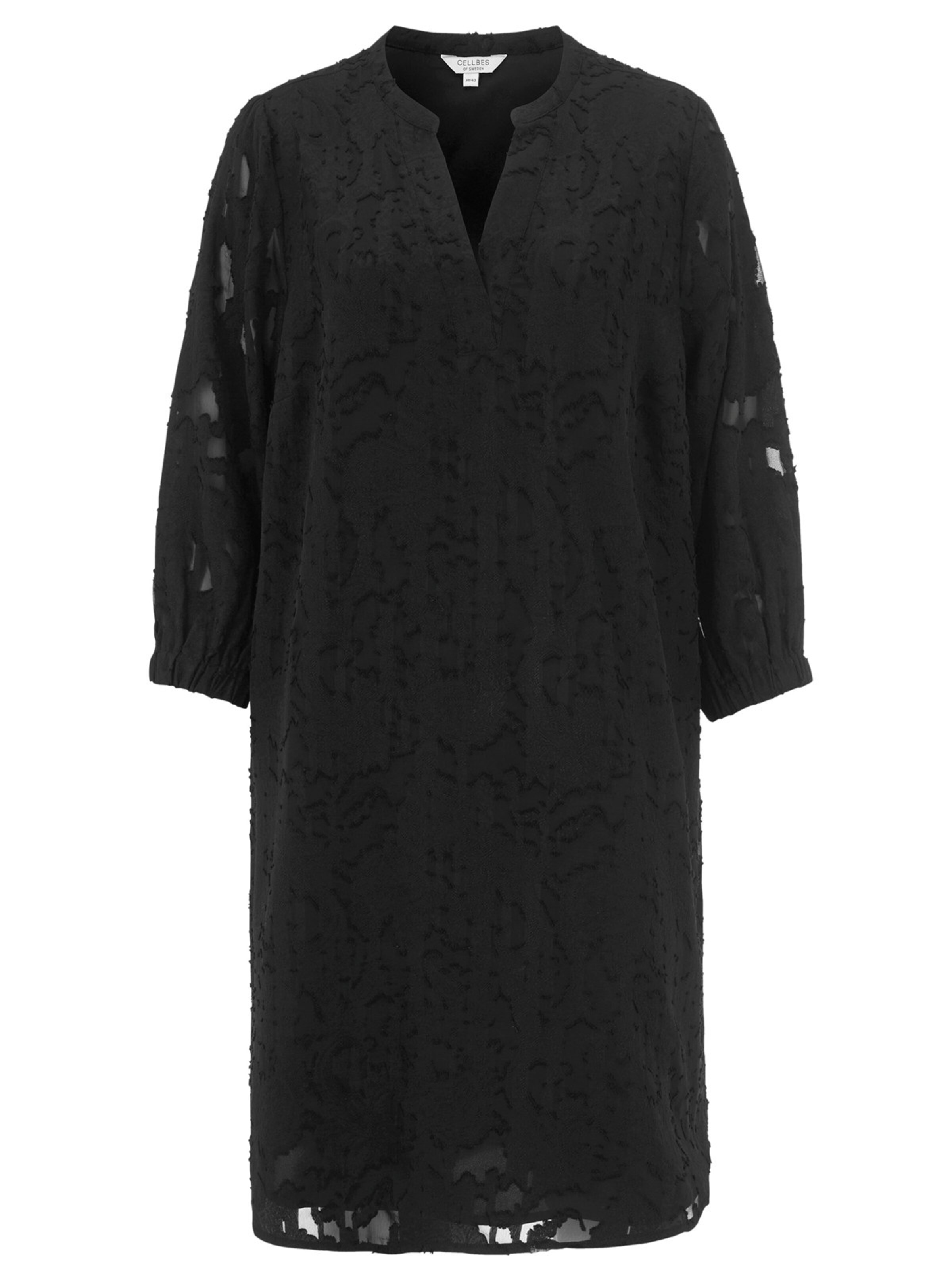 Cellbes of Sweden Jurk in Zwart: voorkant