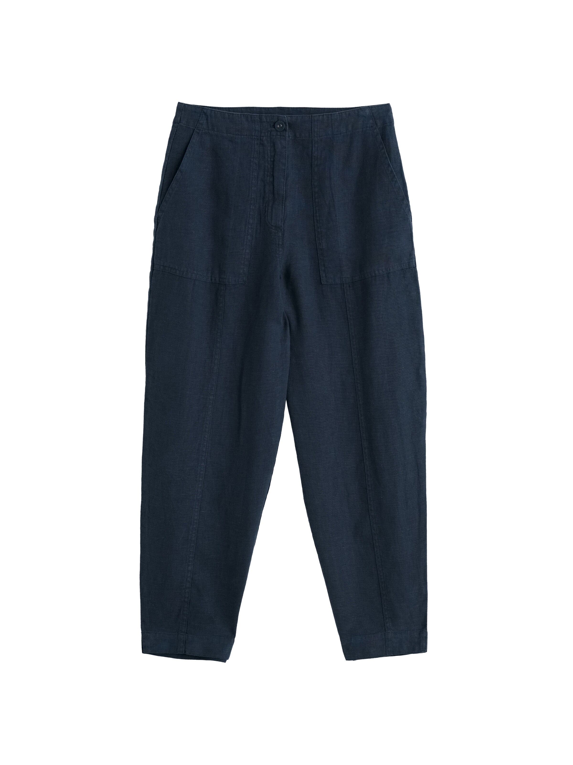 Seasalt Cornwall Broek 'Saltings' in Blauw: voorkant