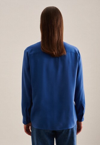 SEIDENSTICKER Blouse 'The Connecting Neutrals' in Blauw