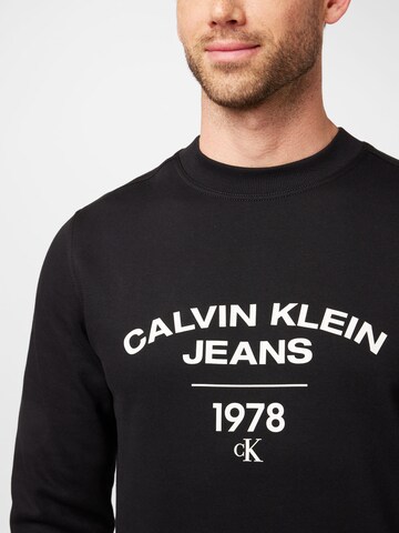 melns Calvin Klein Jeans Sportisks džemperis