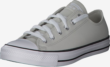 Baskets basses CONVERSE en beige : devant