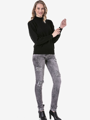 Pull-over CIPO & BAXX en noir