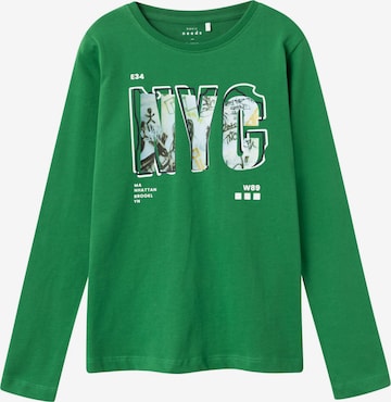 NAME IT Shirt 'VICTOR' in Groen: voorkant