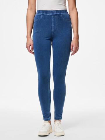 PIECES Skinny Jeggings 'PCJumbo' in Blau: Vorderseite
