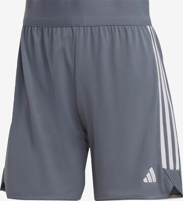 ADIDAS PERFORMANCE Sportbroek 'Tiro 23 League' in Grijs: voorkant