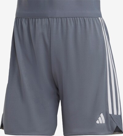 ADIDAS PERFORMANCE Workout Pants 'Tiro 23 League' in Dark grey / White, Item view