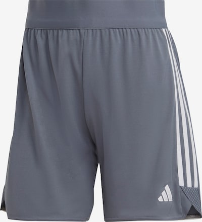 ADIDAS PERFORMANCE Pantalón deportivo 'Tiro 23 League' en gris oscuro / blanco, Vista del producto