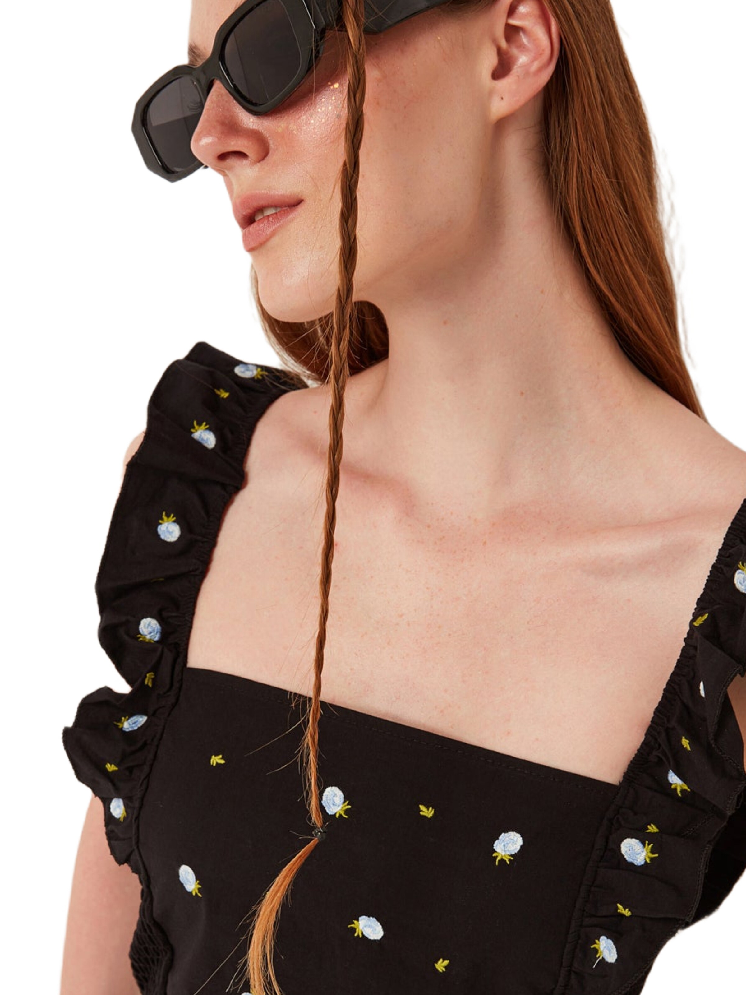 No Matter What Top in Black