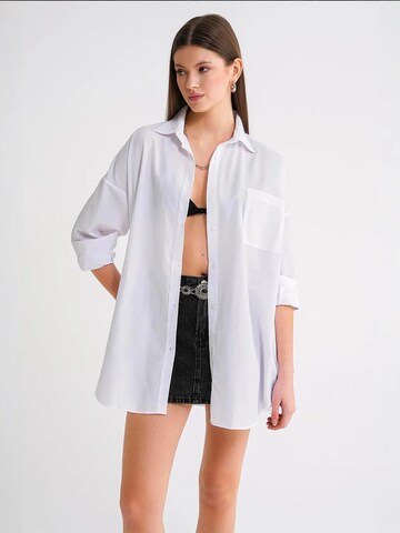 Camicia da donna di MixRay in bianco