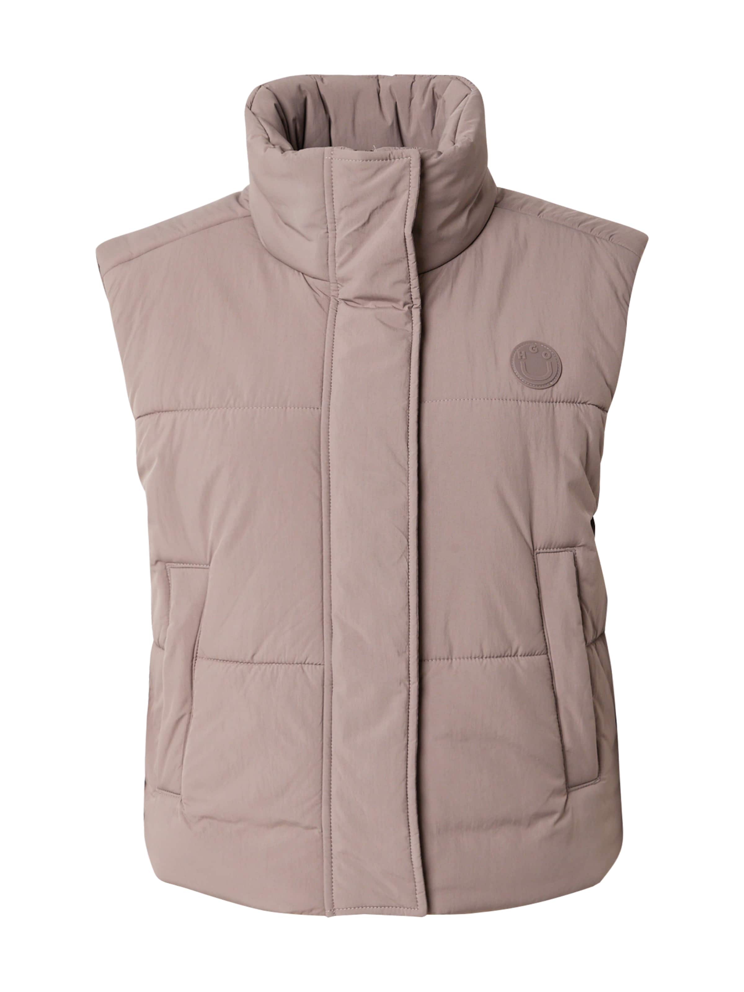 HUGO Bodywarmer 'Fae-1' in Bruin: voorkant