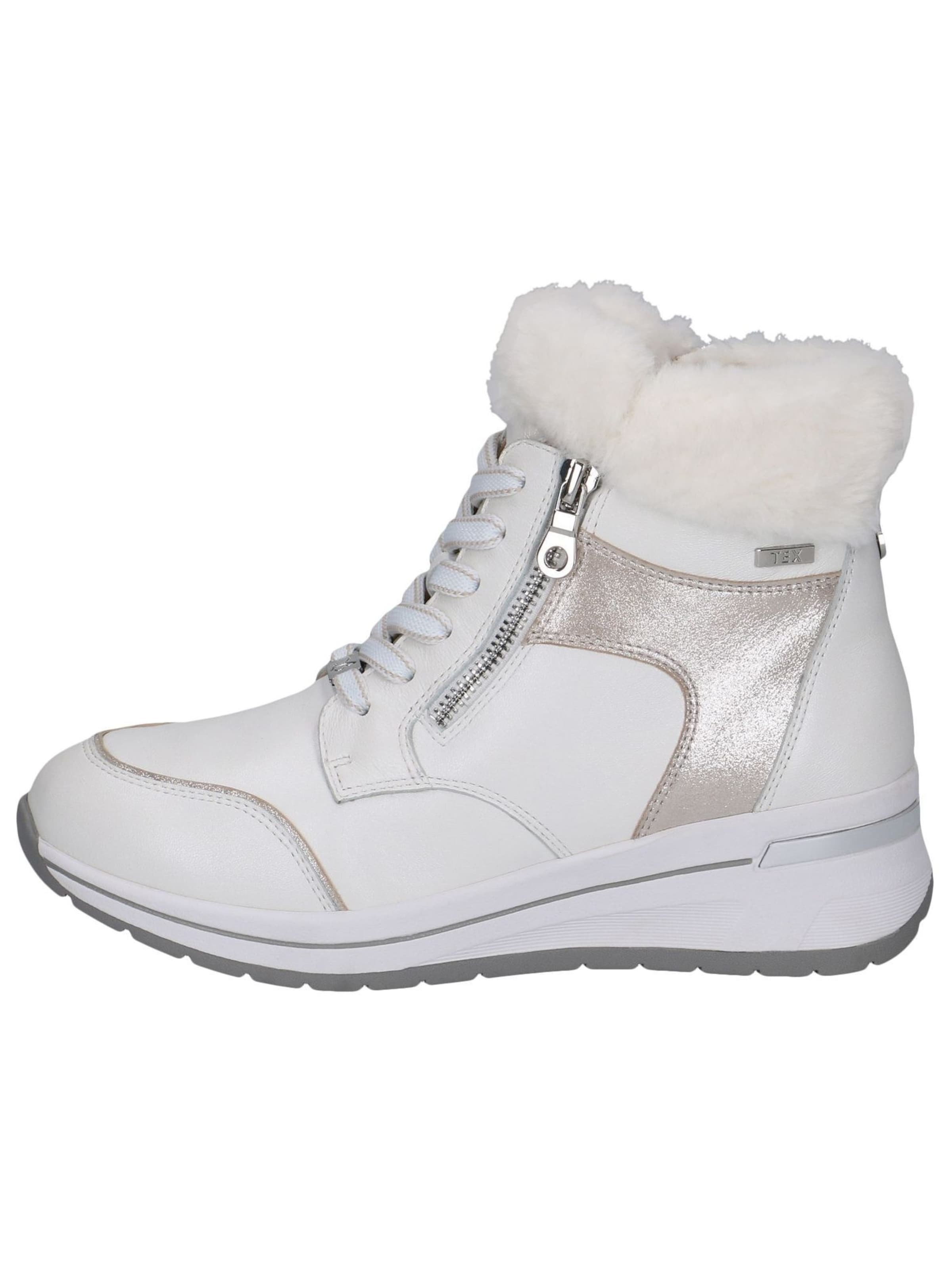 CAPRICE Stiefelette in Weiß