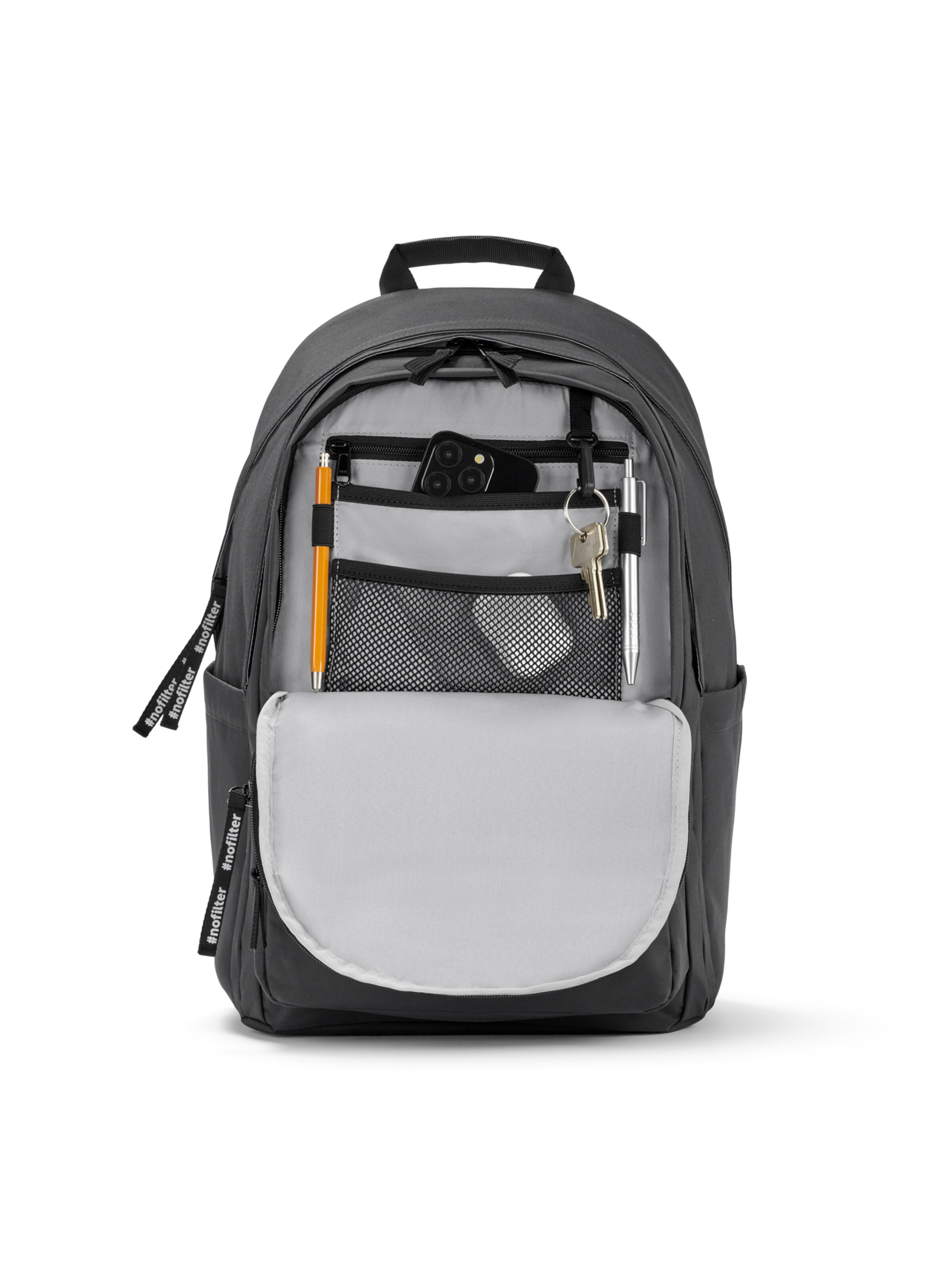 LARKSON Backpack 'No 3 Advanced' in Grey