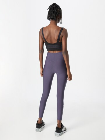 Casall Skinny Workout Pants in Blue