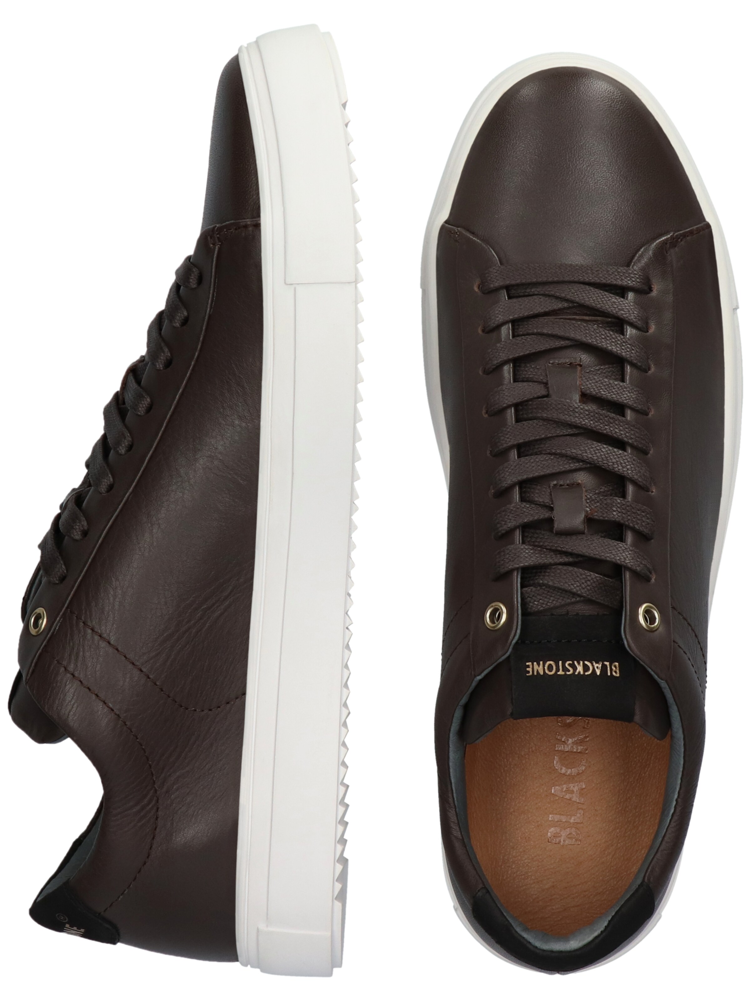 BLACKSTONE Låg sneaker 'Roger SG30' i brun