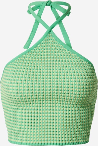 LeGer by Lena Gercke Knitted top 'Gigi' in Green: front