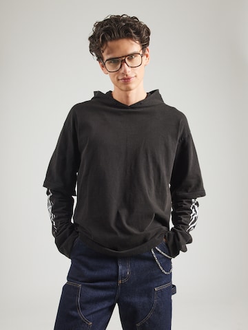 WEEKDAY - Camiseta en negro: frente