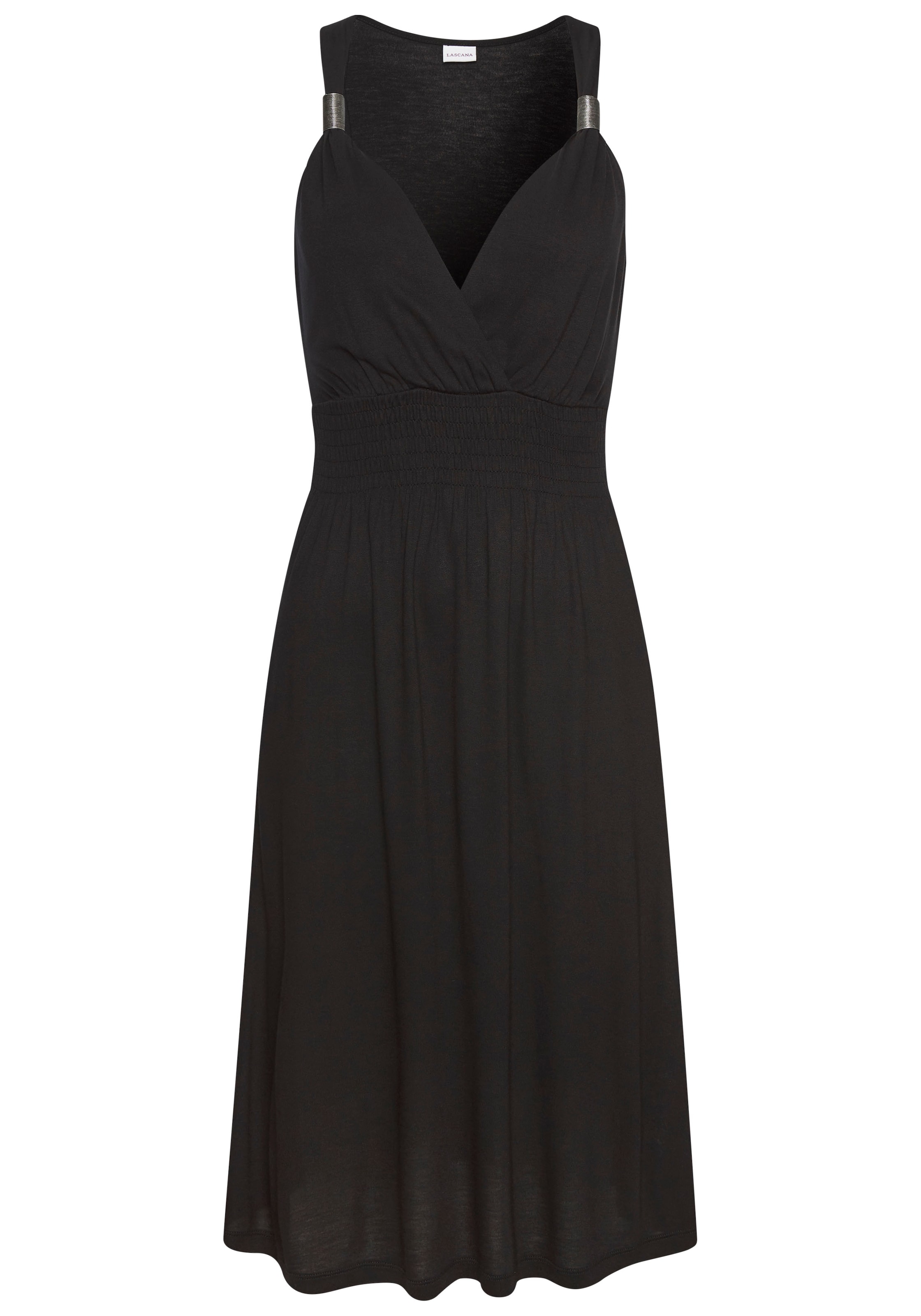 LASCANA Dress in Black: front