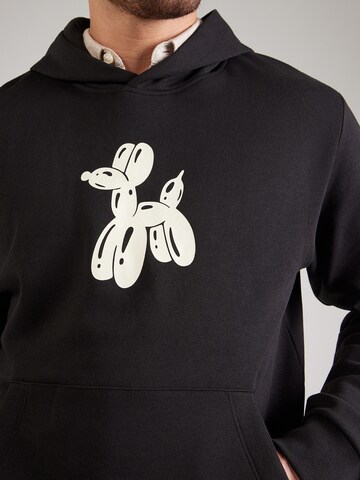 Felpa 'JOROBJECT' di JACK & JONES in nero