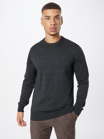 No Excess Sweater in Grey: front