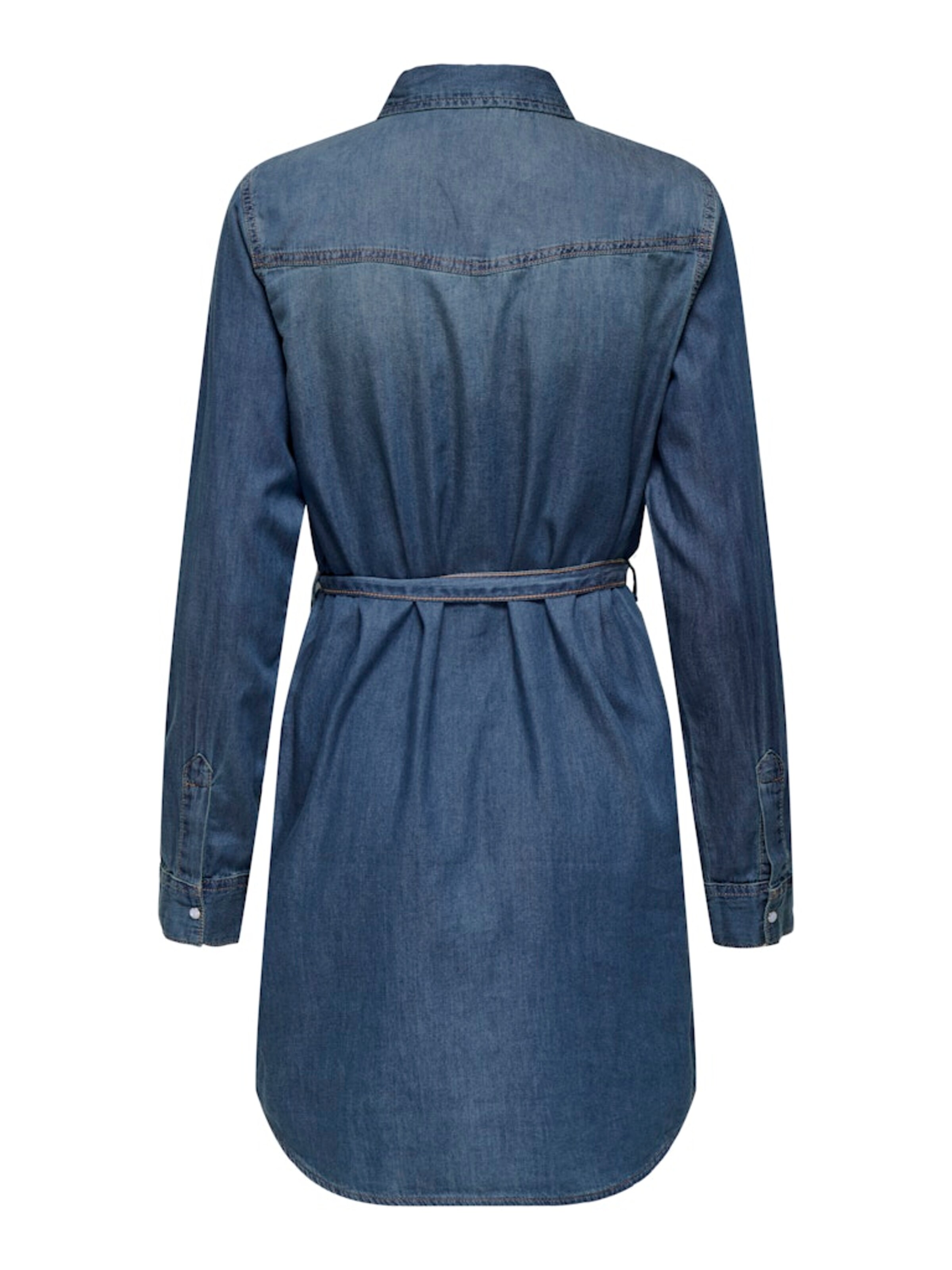 ONLY Рокля тип риза 'ONLALEXA' в синьо