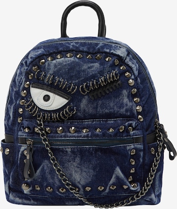 Zaino di myMo ROCKS in blu: frontale