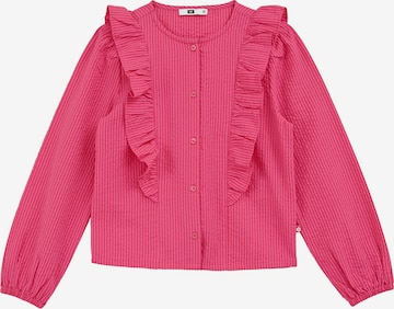 Chemisier WE Fashion en rose : devant