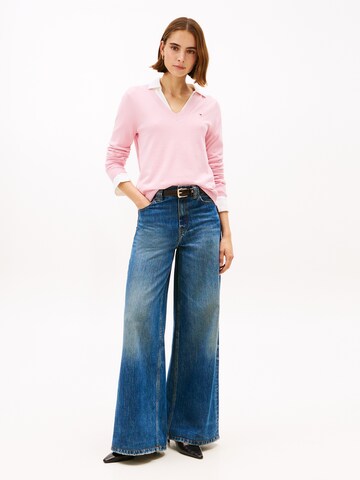TOMMY HILFIGER Pullover in Pink