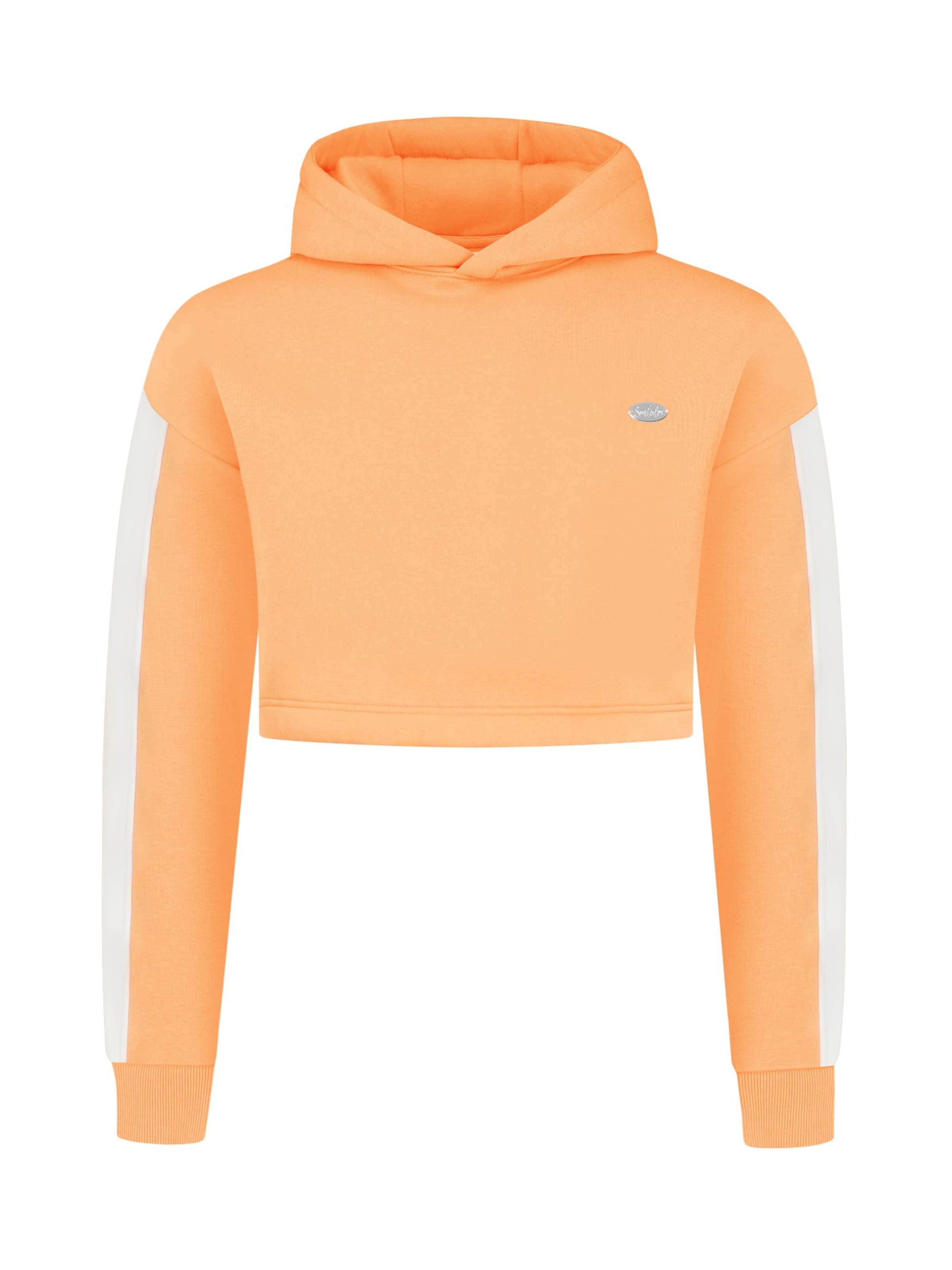 Sweat-shirt 'Amaya' Smilodox en orange : devant