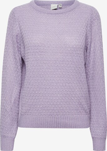 ICHI Sweater 'ODANSA' in Purple: front