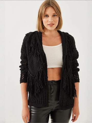 Giacchetta di Bianco Lucci in nero: frontale