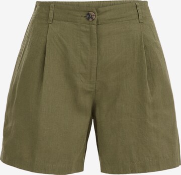 WE Fashion Loosefit Shorts in Grün: predná strana