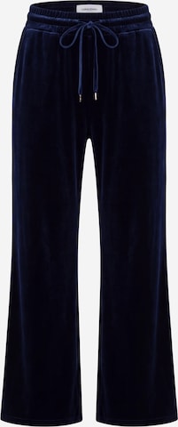 évasé Pantalon CHOLIDOU en bleu : devant