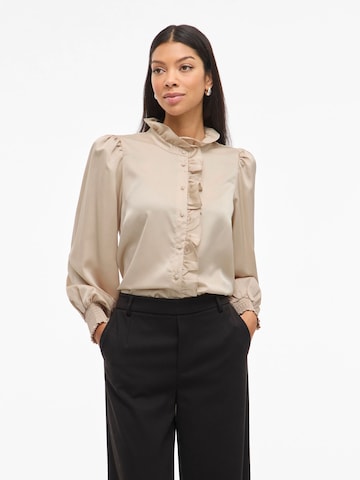 VILA Blouse in Grey: front