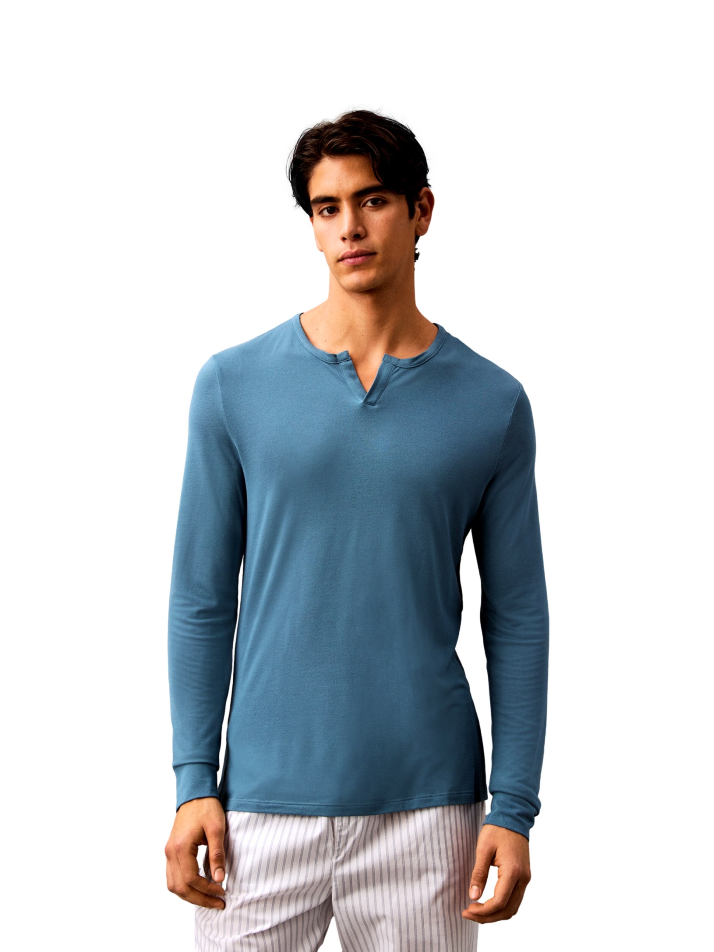 T-Shirt Calvin Klein en gris : devant