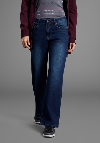 KangaROOS Flared Jeans in Blau