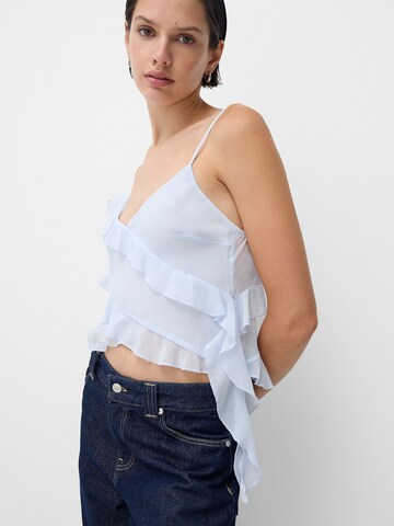 Haut Bershka en bleu
