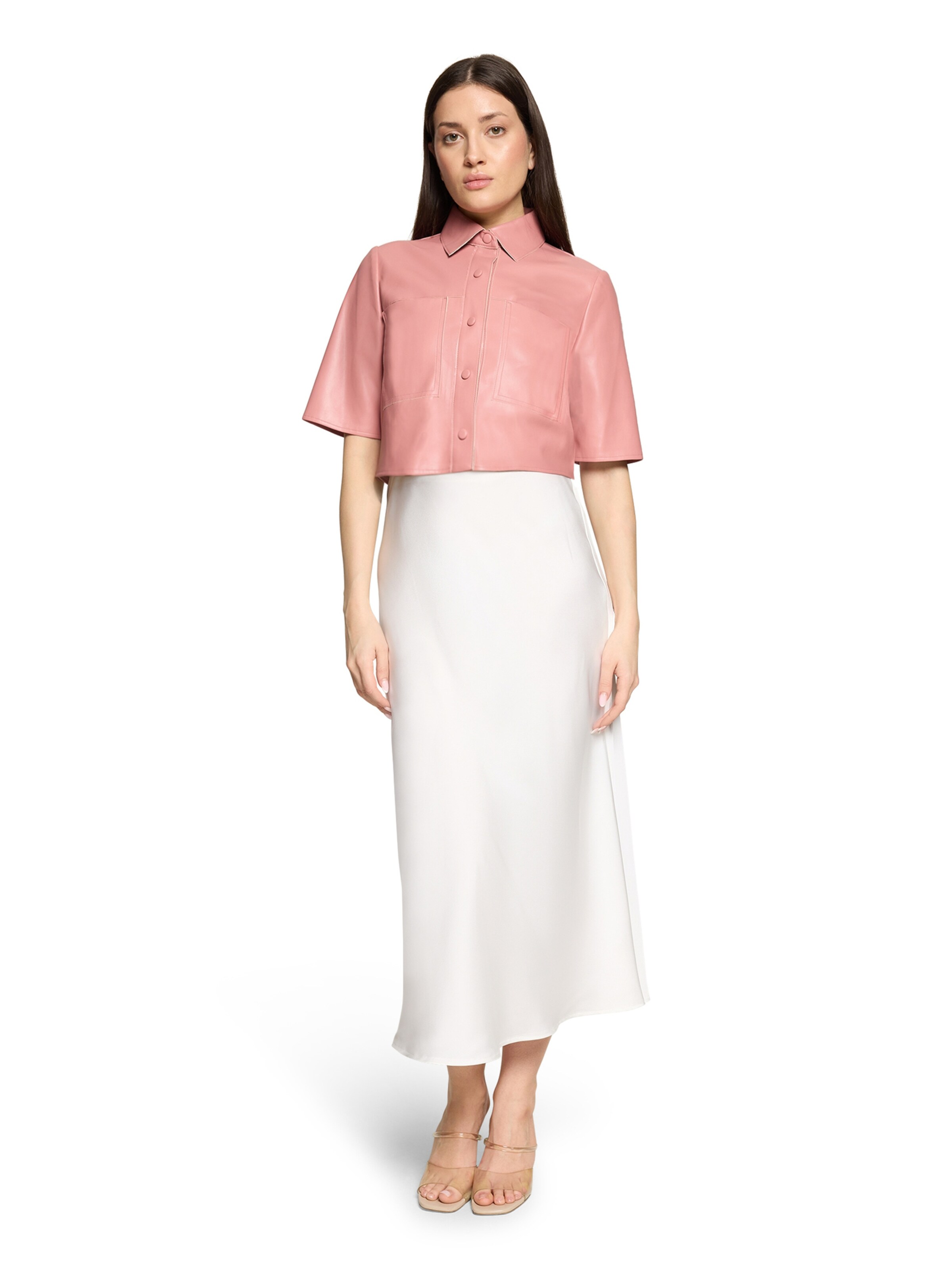 Veste mi-saison Vera Mont en rose