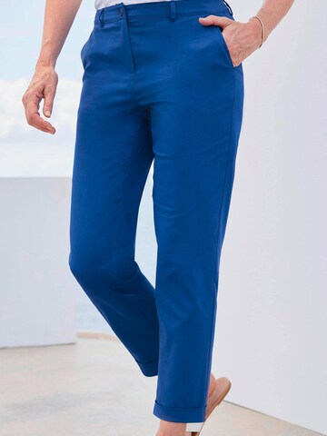 Goldner Slimfit Chino 'Louisa' in Blauw