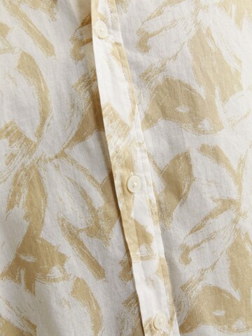 JACK & JONES Regular fit Overhemd in Beige