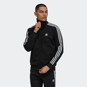 Veste de survêtement 'Adicolor Classics Beckenbauer Primeblue' ADIDAS ORIGINALS en noir : devant