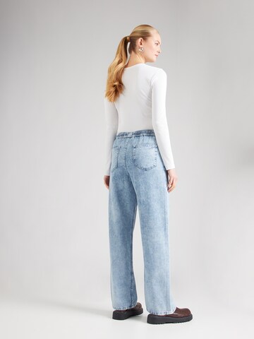 Wide leg Jeans 'Saltwater' de la ROXY pe albastru