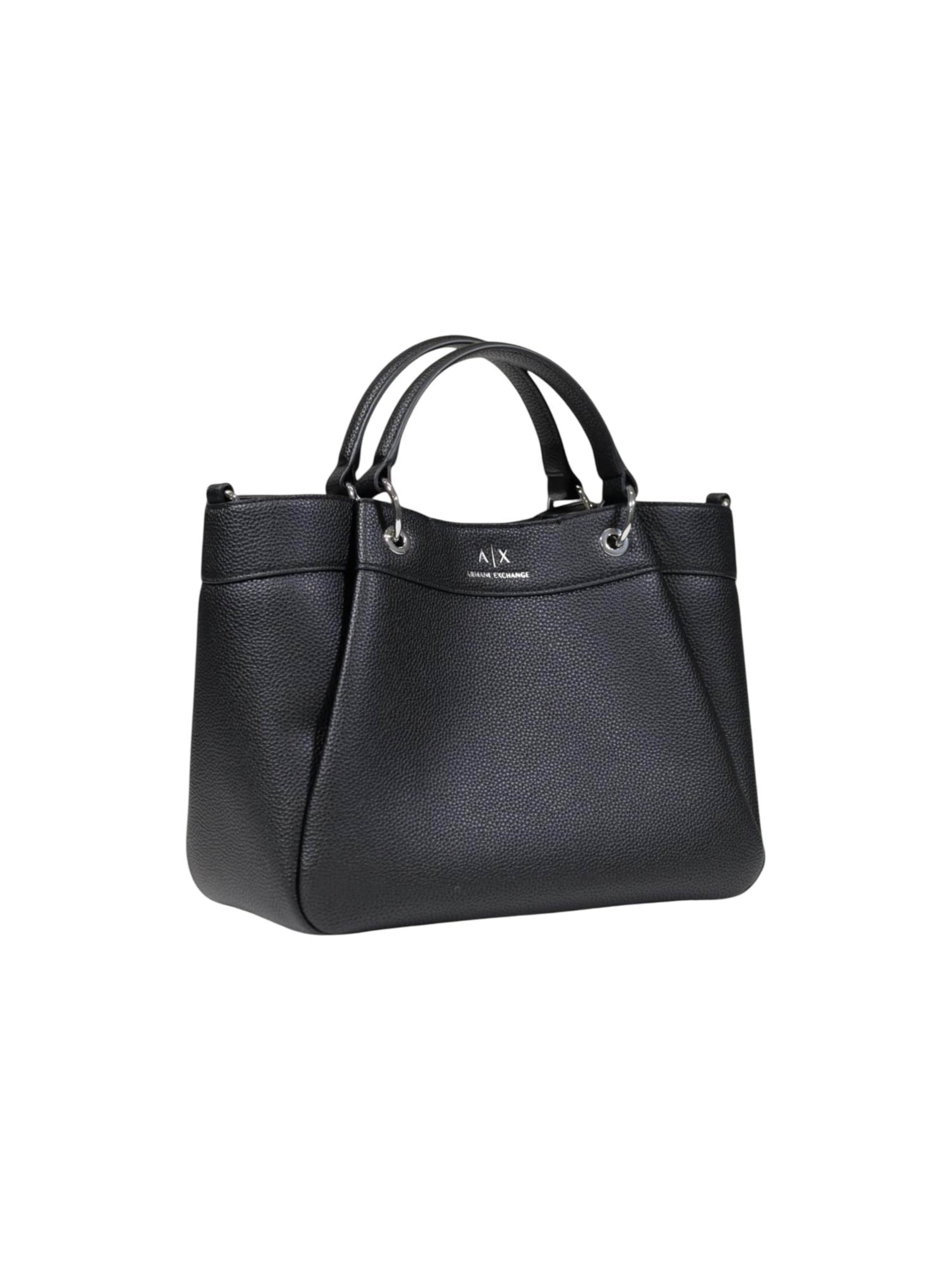 ARMANI EXCHANGE Schoudertas 'SHOPPING 942911 CC783' in Zwart