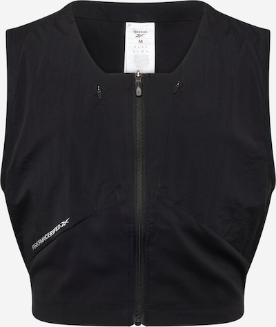 Reebok Sporta veste, krāsa - melns / balts, Preces skats