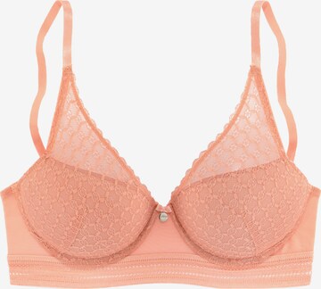 Reggiseno di s.Oliver in arancione: frontale