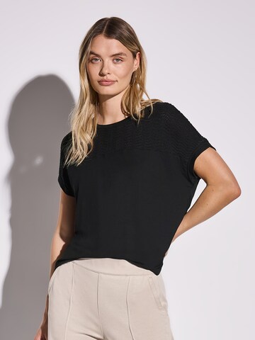 STREET ONE - Camiseta en negro: frente
