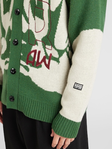 Cardigan G-Star RAW en vert