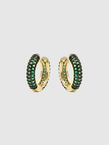 LUXBYLUX Earrings in Green: front