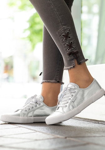 LASCANA Sneaker in Silber: predná strana