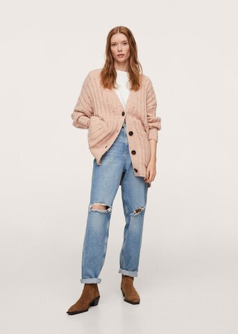 MANGO Cardigan 'Pharrell' i pink