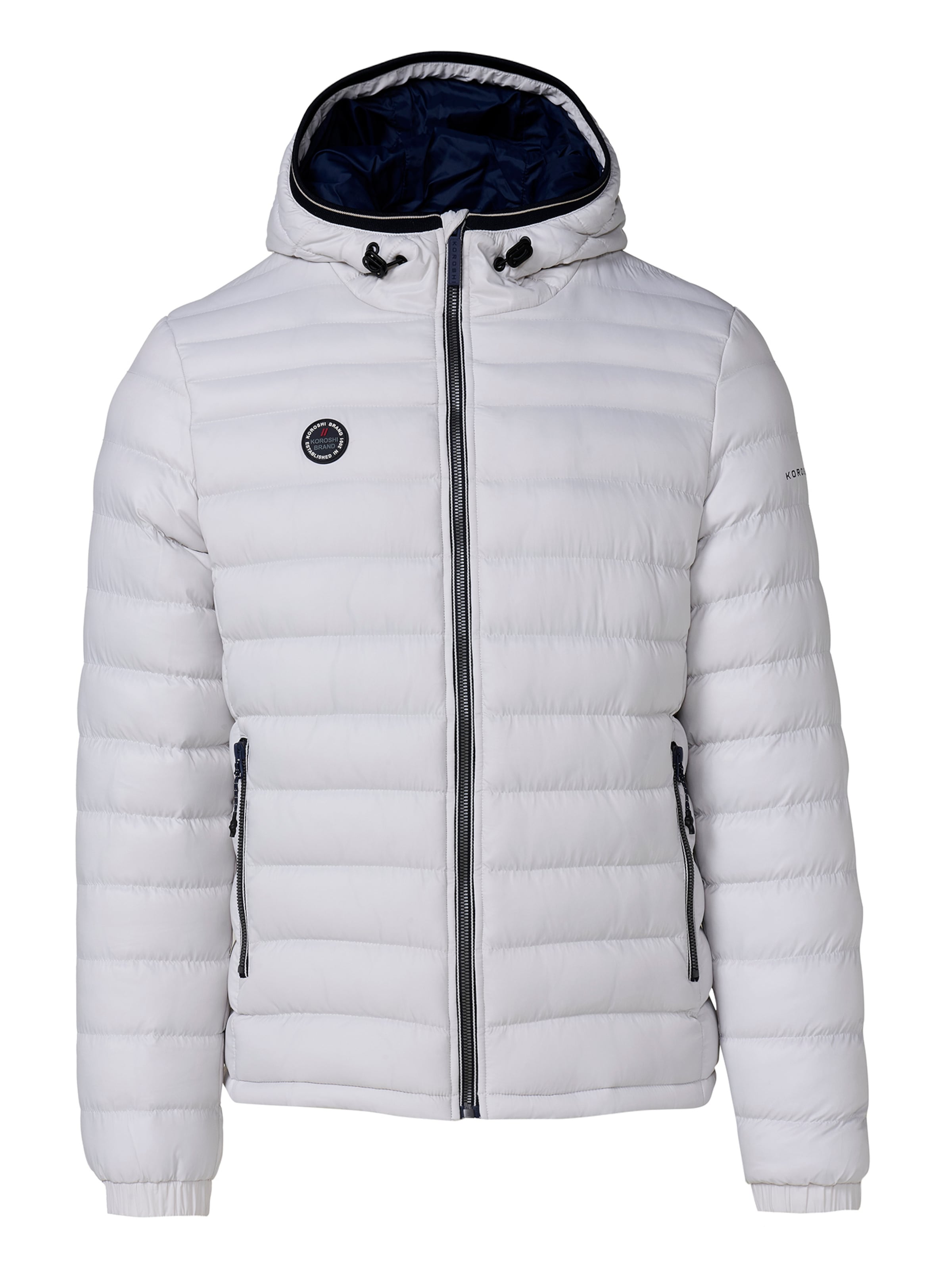 KOROSHI Яке тип Janker в сиво: отпред